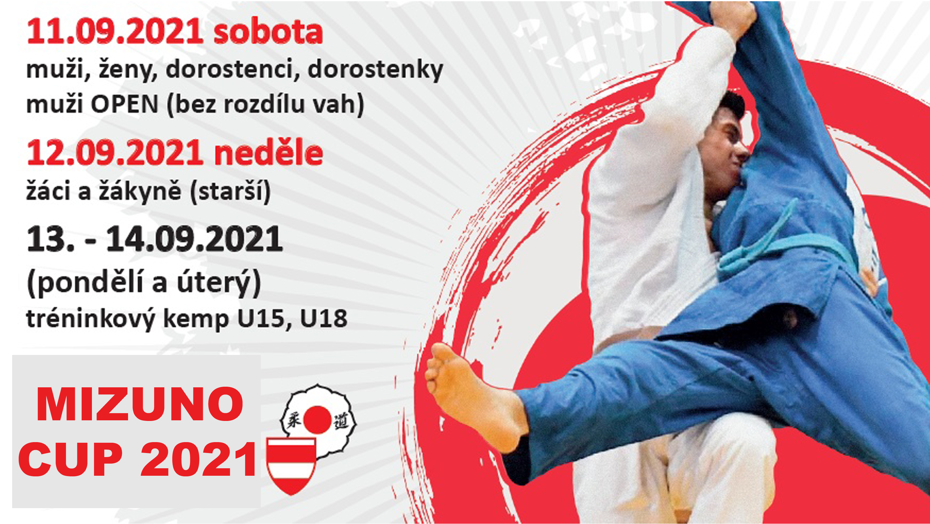 MIZUNO CUP - Český pohár Brno - starší žactvo